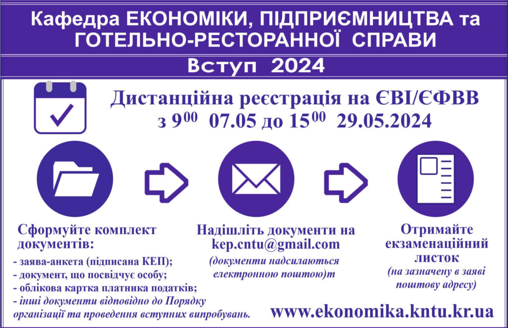 Дистанційна реєстрація на ЄВІ/ЄФВВ