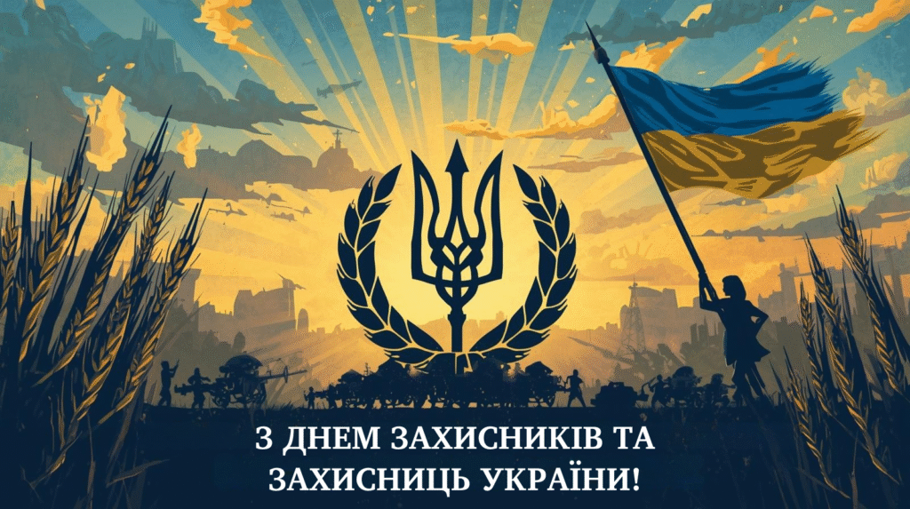 З Днем захисників та захисниць України